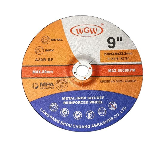 WGW Professional T41-355x2.8x25.4mm Abrasive Cutting Disc- Langfang Shouchuang A