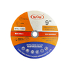 China Professional Manufacturer of T41-230x1.6x22mm Aluminum Oxide Metal Cutting Disc WGW Brand 