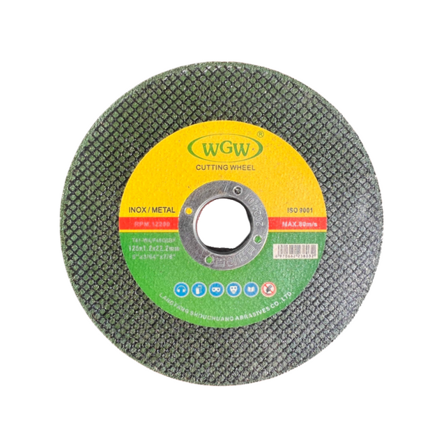 Abrasive Cutting Disc 5inch High Hardness OEM Accepted 1 Piece Faster Grinding Rates ISO9001 Certified 3-Year Warranty MPA（Green）