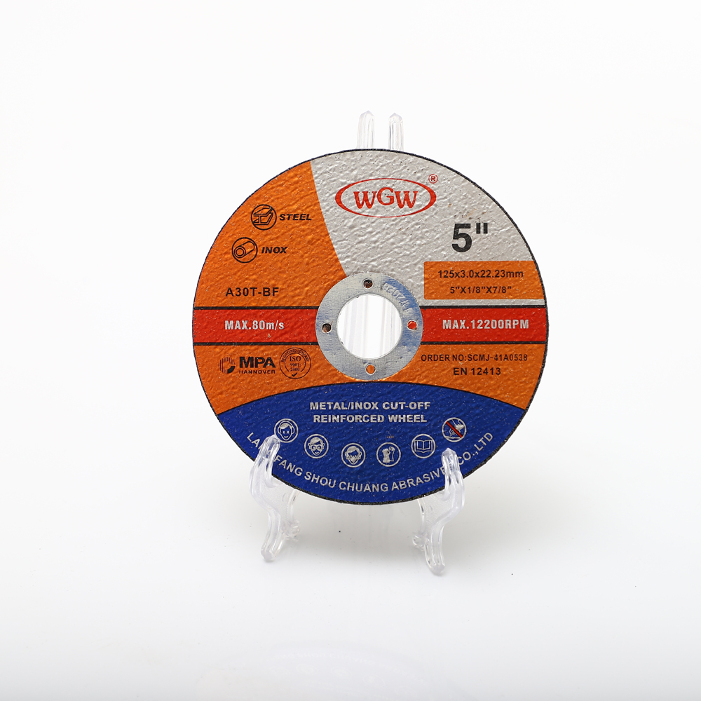 WGW T41 6-Inch High Hardness Aluminum Oxide Abrasive Cutting Disc for Stainless Steel (3mm)