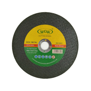 WGW Long-lasting Smooth Two Net 180mm X 1.6X22.23mm Metal Cutting Disc 80m/s High Hardness Portable Angle Grinder
