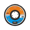 WGW T27 4.5-Inch High Hardness Aluminum Oxide Abrasive Flap Disc for Stainless Steel