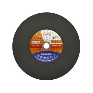 WGW T41 12-Inch High Hardness Aluminum Oxide Abrasive Cutting Disc for Stainless Steel