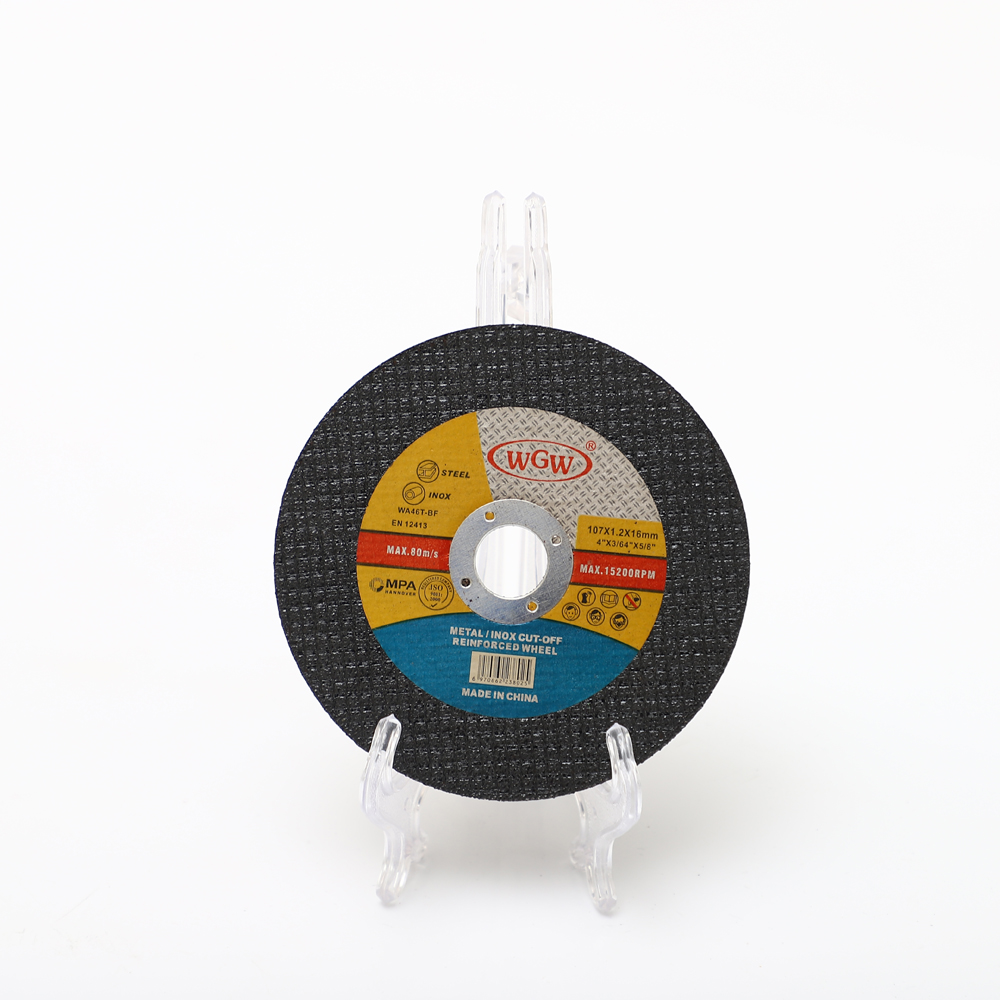 Abrasive Cutting Disc 4inch High Hardness OEM Accepted 1 Piece Faster Grinding Rates ISO9001 Certified 3-Year Warranty MPA
