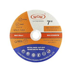 Abrasive Cutting Disc 7inch High Hardness OEM Accepted 1 Piece Faster Grinding Rates ISO9001 Certified 3-Year Warranty MPA