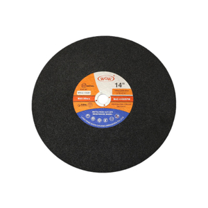 WGW T41 14-Inch High Hardness Aluminum Oxide Abrasive Cutting Disc for Stainless Steel (Black)