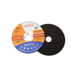 China Professional Manufacturer of T41-125x3x22mm Aluminum Oxide Metal Cutting Disc WGW Brand