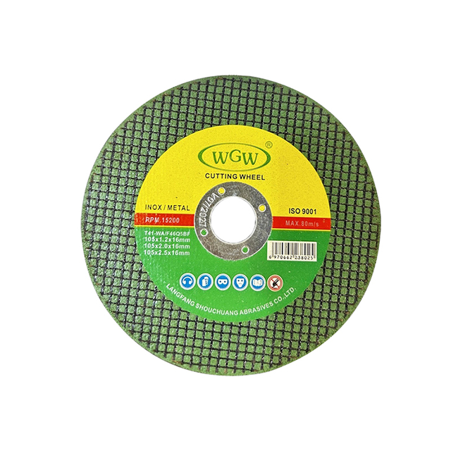 Abrasive Cutting Disc 4inch High Hardness OEM Accepted 1 Piece Faster Grinding Rates ISO9001 Certified 3-Year Warranty MPA