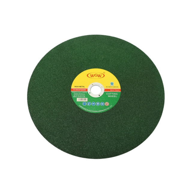 WGW T41 14-Inch High Hardness Aluminum Oxide Abrasive Cutting Disc for Stainless Steel