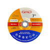 WGW Cutting Disc T27-180x6x22mm ,Aluminum Oxide Disc Metal 80m/s Made in China 