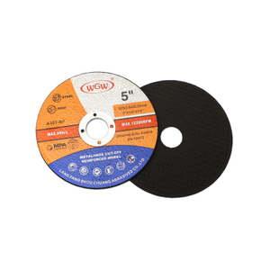 WGW Long-lasting Smooth 125mm X 3 X22.23mm Metal Cutting Disc 80m/s High Hardness Portable Angle Grinder
