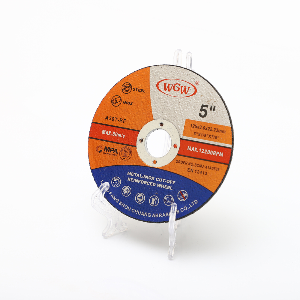 WGW T41 6-Inch High Hardness Aluminum Oxide Abrasive Cutting Disc for Stainless Steel (3mm)