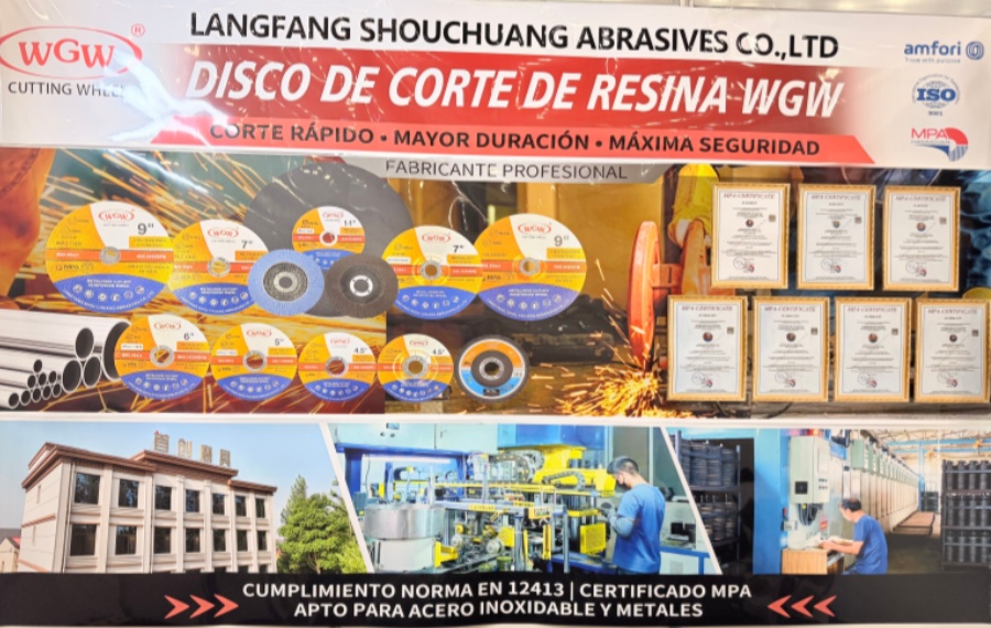 shouchuang abrasives Successfully Wrapped Up Expo Nacional Ferretera in Guadalajara, Mexico