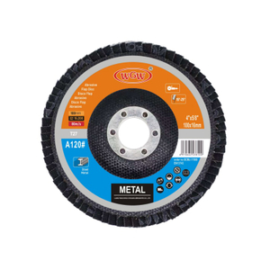 Abrasive Flap Disc 4inch High Hardness OEM Accepted 1 Piece Faster Grinding Rates ISO9001 Certified 3-Year Warranty MPA